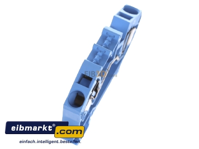 Ansicht oben links WAGO Kontakttechnik 784-604 Durchgangsklemme 0,2-10mmq blau 