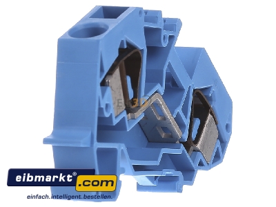 Ansicht links WAGO Kontakttechnik 783-604 Durchgangsklemme 0,2-16mmq blau 