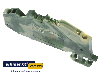 Top rear view WAGO Kontakttechnik 780-607 Ground terminal block 1-p 5mm
