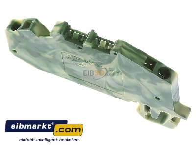 Ansicht oben hinten WAGO Kontakttechnik 781-607 Schutzleiterklemme 0,08-4mmq gn/gelb 