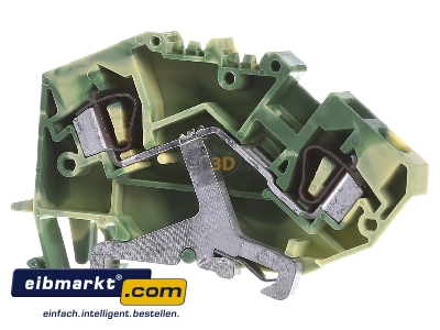 Front view WAGO Kontakttechnik 782-607 Ground terminal block 1-p 8mm - 
