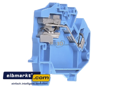 Ansicht links WAGO Kontakttechnik 780-613 Trennklemme 0,08-2,5mmq blau 