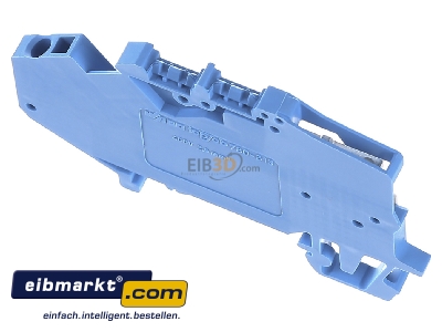 Top rear view WAGO Kontakttechnik 780-613 Neutral disconnect terminal block 5mm
