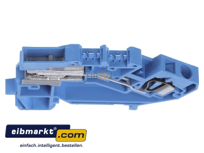 View up front WAGO Kontakttechnik 782-613 Neutral disconnect terminal block 8mm
