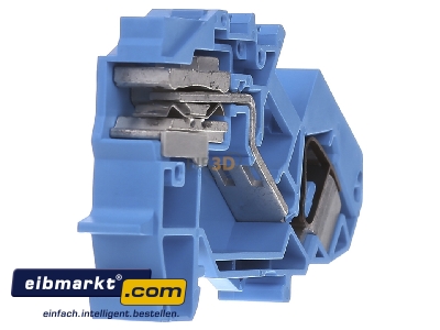 View on the left WAGO Kontakttechnik 783-613 Neutral disconnect terminal block 12mm
