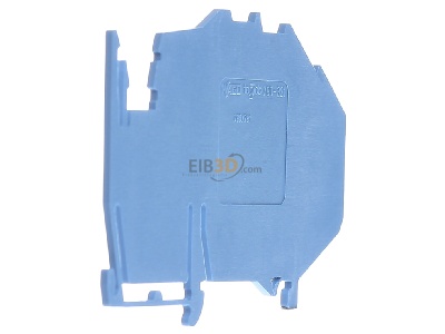 Ansicht links WAGO 780-321 Sammelschienentrger 1,5mm, blau 