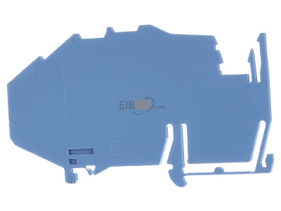 Ansicht hinten WAGO 780-321 Sammelschienentrger 1,5mm, blau 