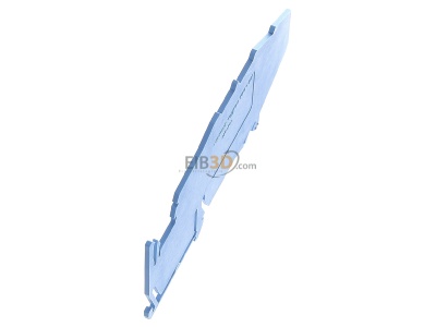 Ansicht oben links WAGO 780-321 Sammelschienentrger 1,5mm, blau 