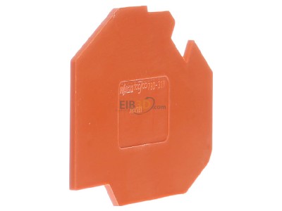 View on the left WAGO 780-317 End/partition plate for terminal block 
