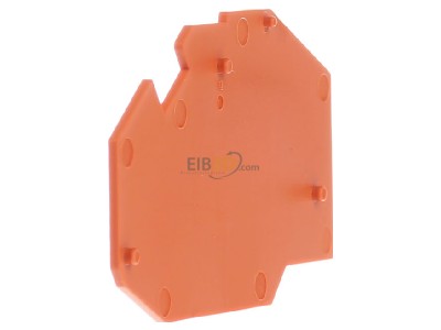 Ansicht rechts WAGO 780-317 Abschlu- u.Zwischenlatte orange 