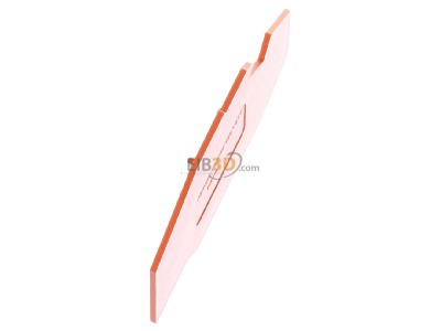 Ansicht oben links WAGO 780-317 Abschlu- u.Zwischenlatte orange 