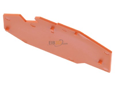 Ansicht oben hinten WAGO 780-317 Abschlu- u.Zwischenlatte orange 