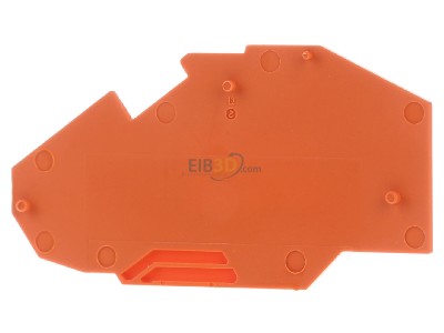 Back view WAGO 783-317 End/partition plate for terminal block 
