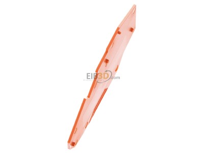 Ansicht oben rechts WAGO 783-317 Abschlu-/Zwischenplatte orange 