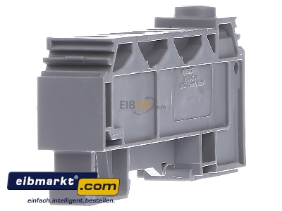 Ansicht links WAGO Kontakttechnik 284-621 Verteilerklemme 0,2-10mmq grau 