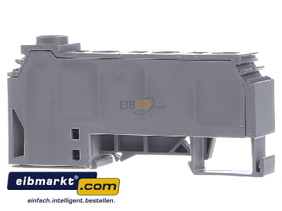 Ansicht hinten WAGO Kontakttechnik 284-621 Verteilerklemme 0,2-10mmq grau 