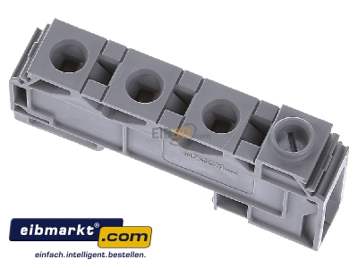Ansicht oben vorne WAGO Kontakttechnik 284-621 Verteilerklemme 0,2-10mmq grau 