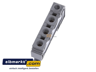 Ansicht oben links WAGO Kontakttechnik 284-621 Verteilerklemme 0,2-10mmq grau 