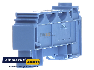 Ansicht links WAGO Kontakttechnik 284-624 Verteilerklemme 0,2-10mmq blau 