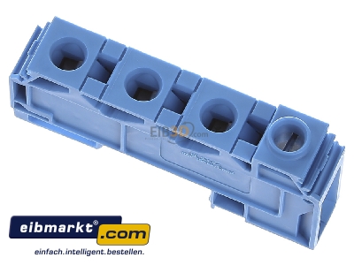 Ansicht oben vorne WAGO Kontakttechnik 284-624 Verteilerklemme 0,2-10mmq blau 