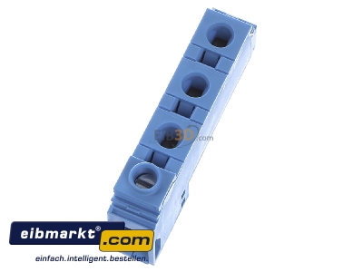 Ansicht oben rechts WAGO Kontakttechnik 284-624 Verteilerklemme 0,2-10mmq blau 