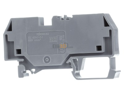 Back view WAGO 282-901 Feed-through terminal block 8mm 41A 
