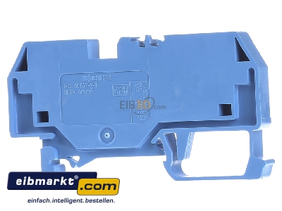 Back view WAGO Kontakttechnik 282-904 Feed-through terminal block 8mm 41A
