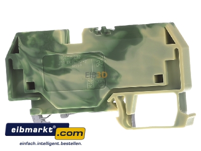 Ansicht hinten WAGO Kontakttechnik 282-907 Schutzleiterklemme gn/ge 0,2-6qmm 