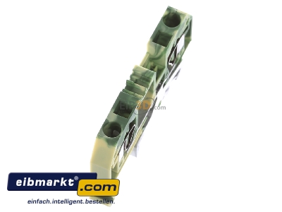 Ansicht oben links WAGO Kontakttechnik 282-907 Schutzleiterklemme gn/ge 0,2-6qmm 
