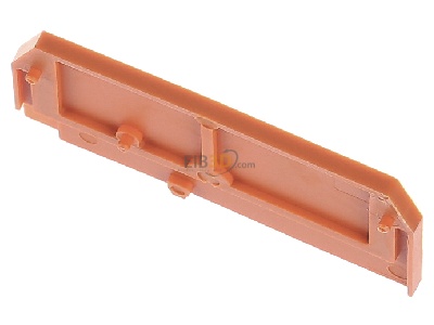 Ansicht oben hinten WAGO 280-309 Abschluplatte 2,5mm orange 