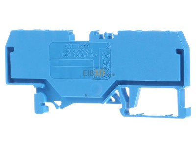 Back view WAGO 280-834 Feed-through terminal block 5mm 20A 
