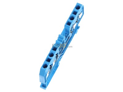 Ansicht oben links WAGO 280-834 Durchgangsklemme bl 0,08-2,5qmm 