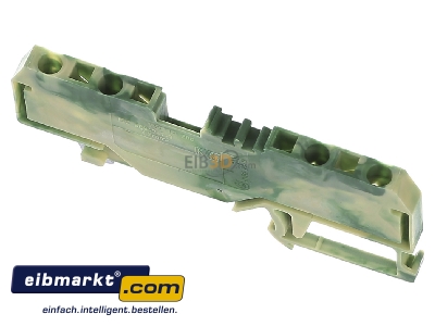 Top rear view WAGO Kontakttechnik 280-837 Ground terminal block 1-p 5mm
