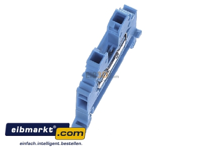 Ansicht oben links WAGO Kontakttechnik 280-104 Durchgangsklemme 0,08-2,5mmq blau 