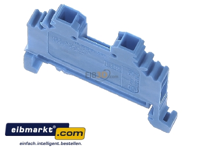 Ansicht oben hinten WAGO Kontakttechnik 280-104 Durchgangsklemme 0,08-2,5mmq blau 