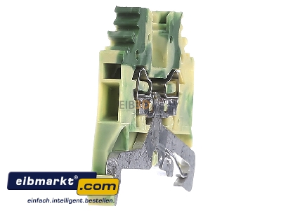 View on the left WAGO Kontakttechnik 280-107 Ground terminal block 2-p 5mm - 
