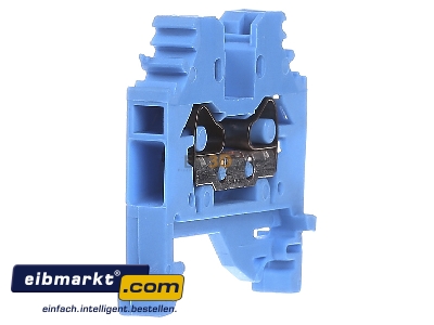 Ansicht links WAGO Kontakttechnik 281-104 Durchgangsklemme 0,08-4mmq blau 