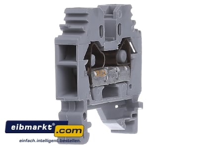Ansicht links WAGO Kontakttechnik 282-101 Durchgangsklemme 0,2-6mmq grau 