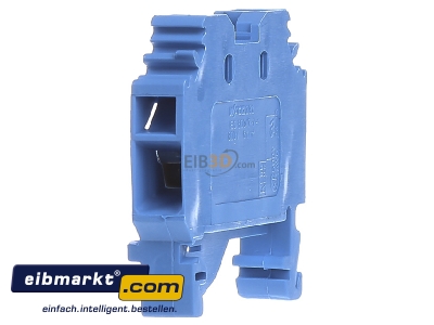 Ansicht rechts WAGO Kontakttechnik 282-104 Durchgangsklemme 0,2-6mmq blau 