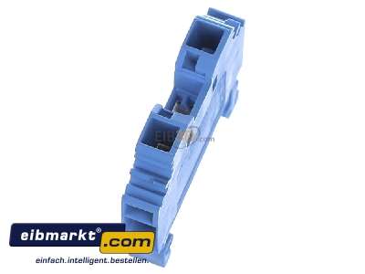 Ansicht oben rechts WAGO Kontakttechnik 282-104 Durchgangsklemme 0,2-6mmq blau 