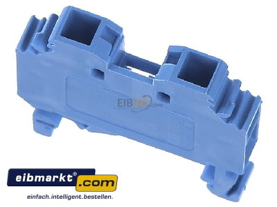 Ansicht oben hinten WAGO Kontakttechnik 282-104 Durchgangsklemme 0,2-6mmq blau 