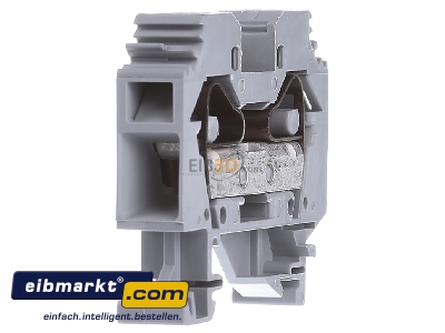 Ansicht links WAGO Kontakttechnik 283-101 Durchgangsklemme 0,2-16mmq grau 