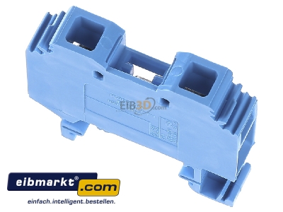 Ansicht oben hinten WAGO Kontakttechnik 283-104 Durchgangsklemme 0,2-16mmq blau 