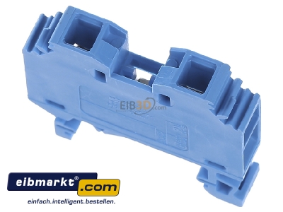 Ansicht oben hinten WAGO Kontakttechnik 284-104 Durchgangsklemme 0,2-10mmq blau 