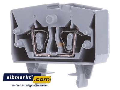 Frontansicht WAGO Kontakttechnik 264-721 Durchgangsklemme gr 2x0,08-2,5qmm 