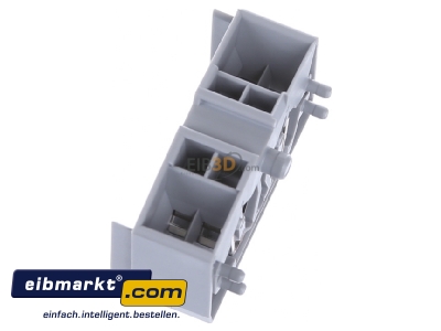 Ansicht oben links WAGO Kontakttechnik 264-721 Durchgangsklemme gr 2x0,08-2,5qmm 