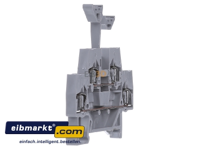 Ansicht links WAGO Kontakttechnik 280-519 Durchgangsklemme 0,08-2,5mmq grau 