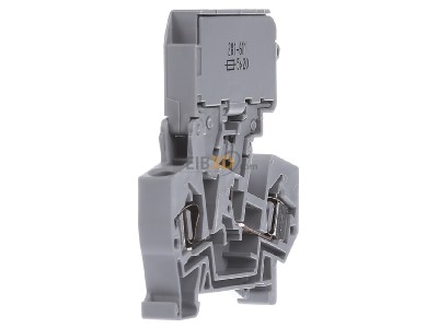View on the left WAGO 281-611 G-fuse 5x20 mm terminal block 10A 8mm 
