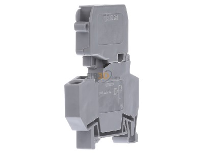 View on the right WAGO 281-611 G-fuse 5x20 mm terminal block 10A 8mm 
