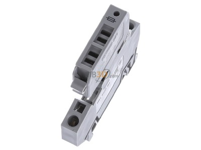 View top right WAGO 281-611 G-fuse 5x20 mm terminal block 10A 8mm 
